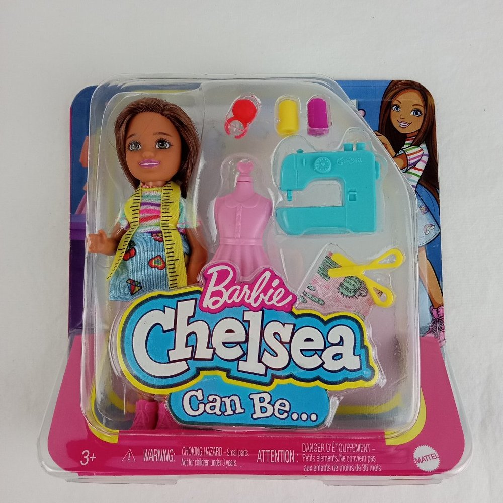 New BARBIE CHELSEA Can Be Fashion Designer Career Sewing machine Accessories